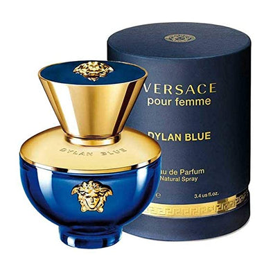 Versace Dylan Blue Pour Femme for Women Eau De Parfum Spray, 3.4 Oz