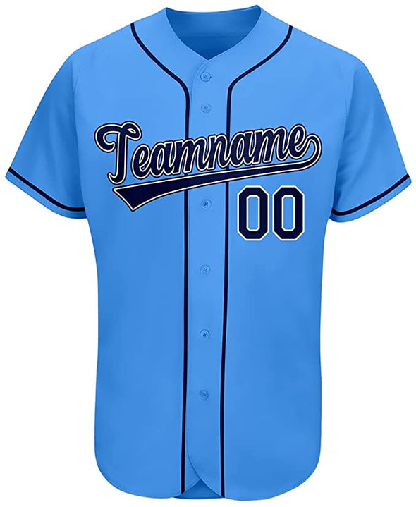 Custom Novelty Button-Down Baseball Jerseys Personalized Printed Baseball Shirt for Men/Women/Boy