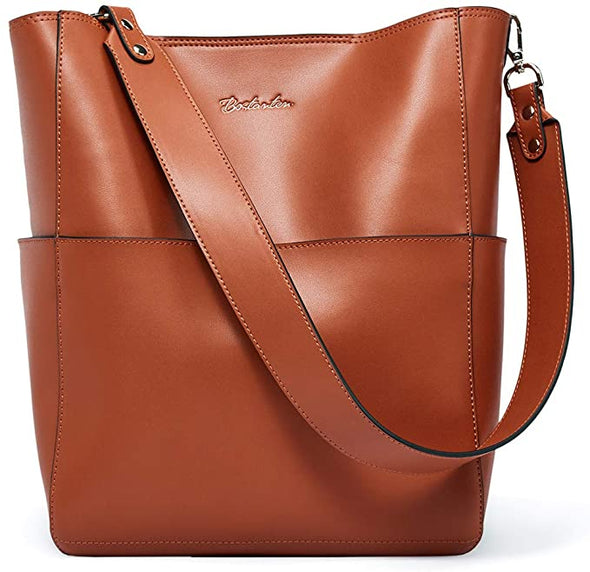 Women's Leather Designer Handbags Tote Purses Shoulder Bucket Bags
