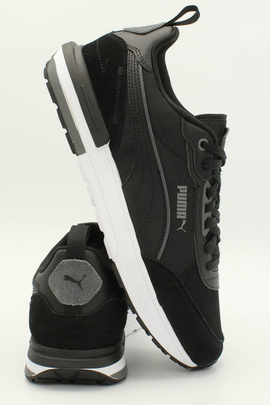 PUMA Men's Sneaker - Black White
