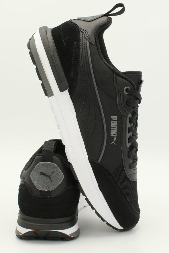 PUMA Men's Sneaker - Black White