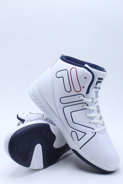 FILA Men's Khronos Big Sneaker - White Black