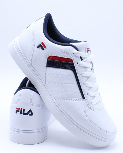 FILA Men's Davenport Sneaker - White Red
