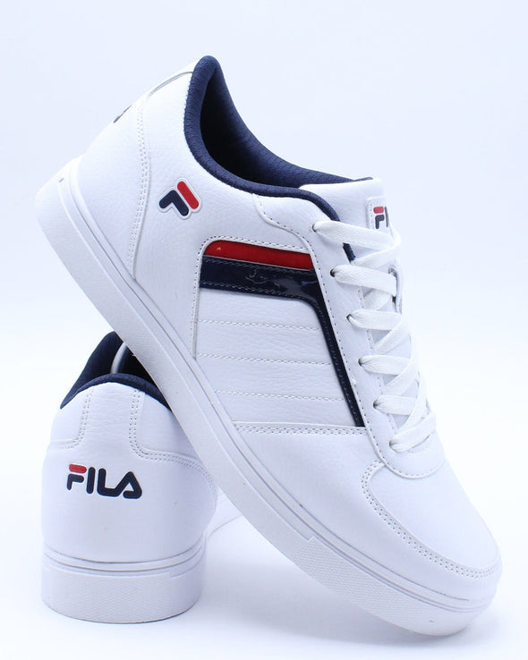 FILA Men's Davenport Sneaker - White Red