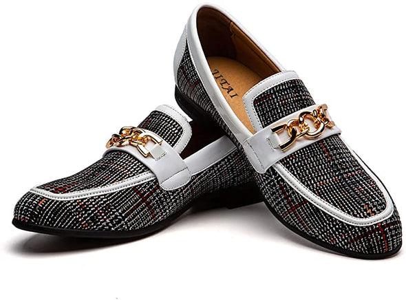 EXCLUSIVE MEN'S LEATHER PATTERN FASHION SHOES.