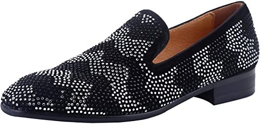 Men's Loafers Leather Wedding Party Dress Shoes