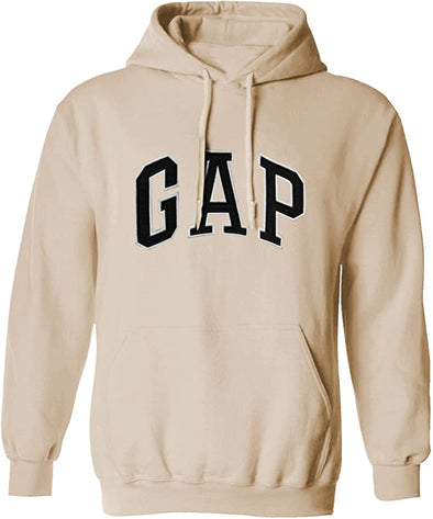 GAP Pullover Men's Fleece Hoodie Arch Logo Long Sleeve