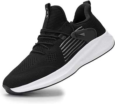 Men's Sneakers Running Shoes - Breathable Slip On Walking Sneakers Comfortable Supportive Fashion Tennis Shoes for Men Sport Gym Workout Work Casual Sneakers