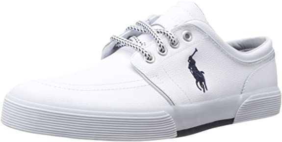 Polo Ralph Lauren Men's Faxon Leather Fashion Sneaker