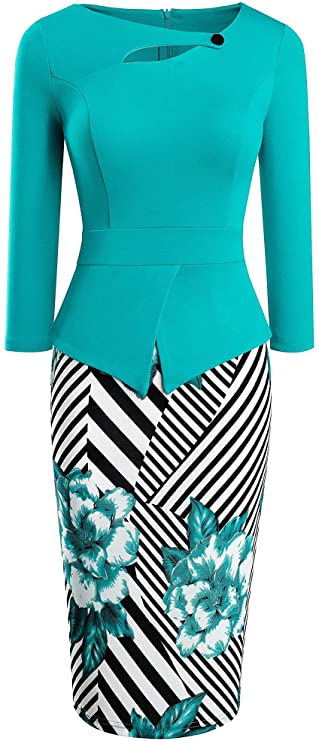 Women's Elegant Chic Bodycon Formal Dress