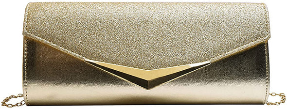 Evening Clutch Handbag Women Fashion Crossbody Shoulder Bag Chain Purse