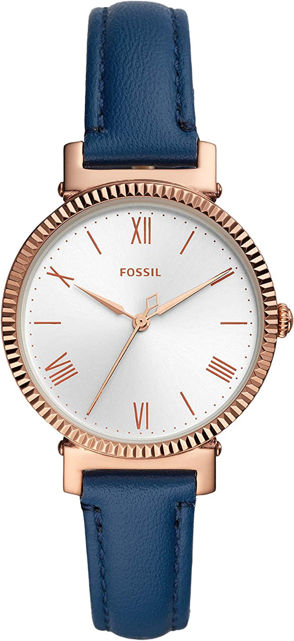 Fossil Women's Daisy leather Casual Quartz Watch