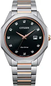 Citizen Eco-Drive Corso Quartz Mens Watch, Stainless Steel, Classic, Two-Tone