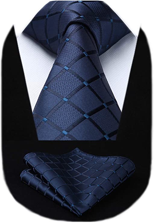 Tie Handkerchief Men's Necktie & Pocket Square Set