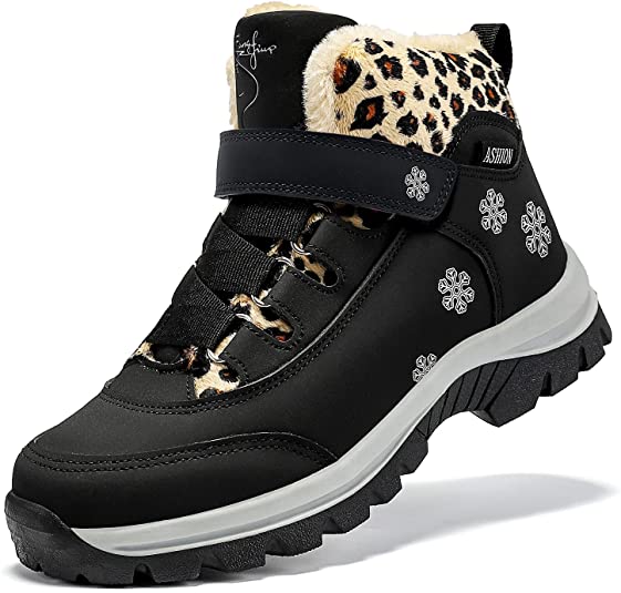 Women's Snow Boots Waterproof Winter Boots Non Slip Durable Warm Booties Comfortable Outdoor Shoes