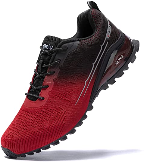 Men's Trail Running Shoes Casual Fashion Sneakers for Men Tennis Cross Training Shoe Outdoor Non-Slip Walking Footwear…