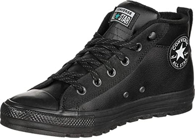 Converse unisex All Star Leather Street Mid Top Sneaker