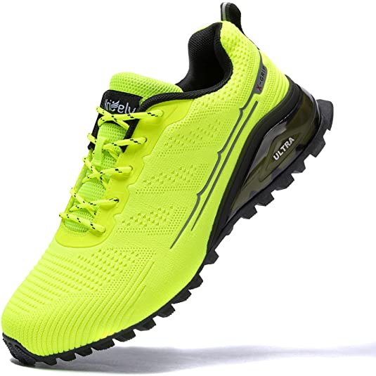 Men's Trail Running Shoes Casual Fashion Sneakers for Men Tennis Cross Training Shoe Outdoor Non-Slip Walking Footwear…