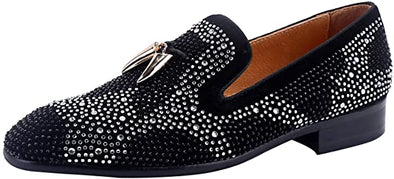 Men's Loafers Tassel Luxury Penny Slip-On Leather Party Shoes
