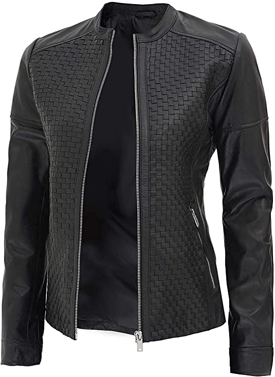 Women Leather Jacket Black / Brown Real Lambskin Leather Jackets for Women