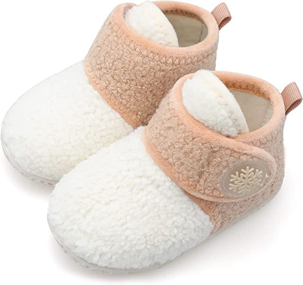 Baby Booties Girls Boys Infant Slippers First Walkers Shoes Warm Socks Newborn Crib Shoes