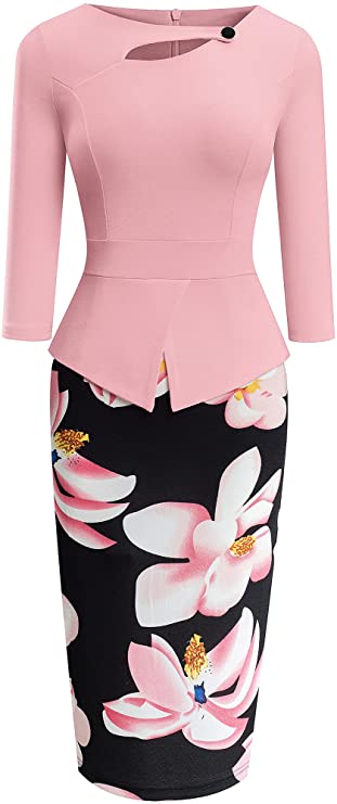 Women's Elegant Chic Bodycon Formal Dress