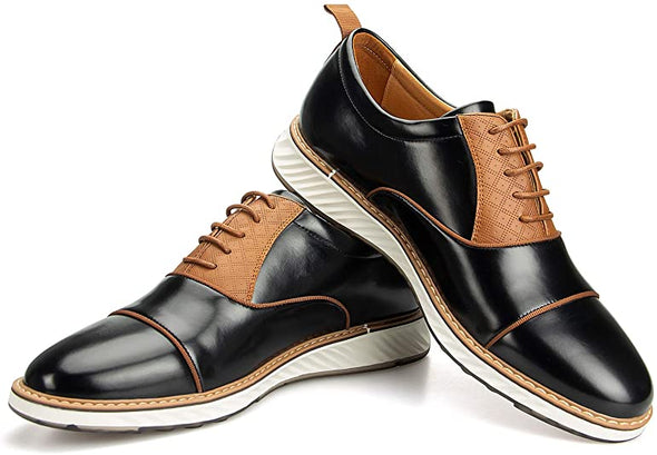 Men's Oxford Shoes Dress Shoes Men's Lightweight lace-up Fashion Shoes