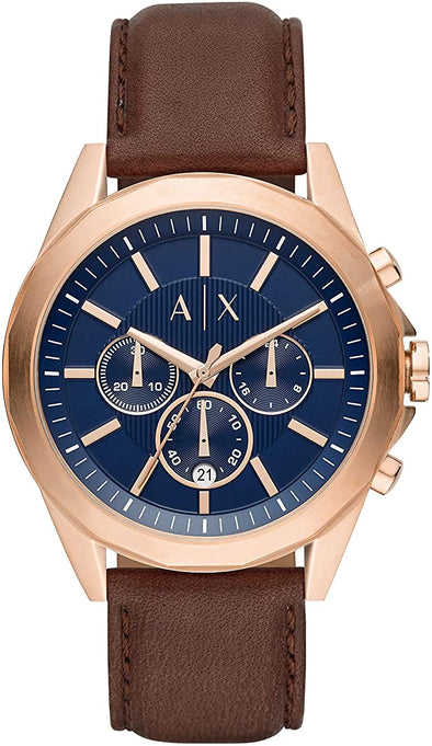 Armani Exchange Men's Stainless Steel Chronograph Dress Watch