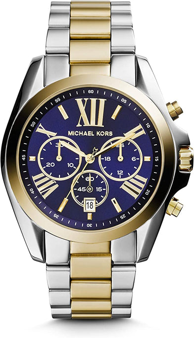 Michael Kors Women's Bradshaw Stainless Steel 43MM Chronograph Watch