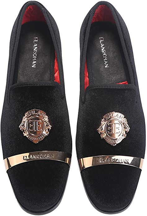 MEN'S VELVETFASHION DRESS LOAFERS