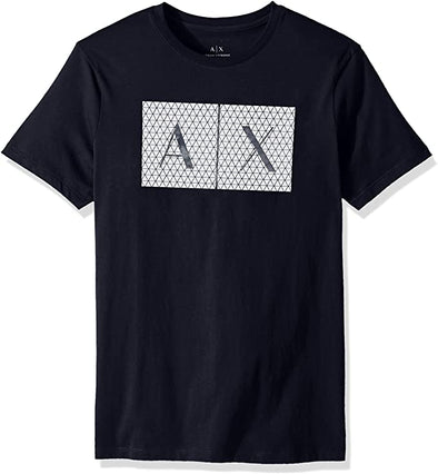 AX Armani Exchange Men's Crew Neck Logo Tee