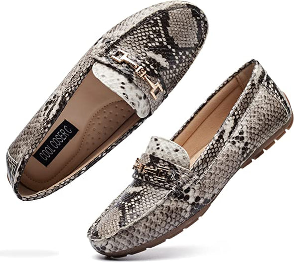 Women's Casual Comfort Loafers Slip on Flat Shoes