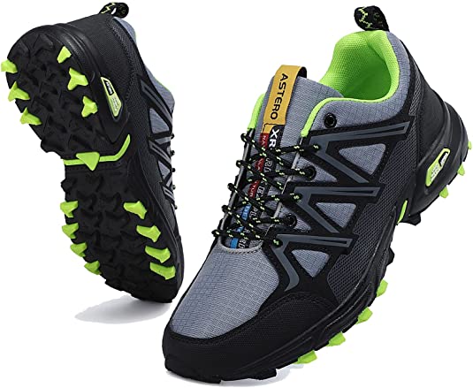 Men's Trail Running Shoes Anti-Skid Walking Shoes Athletic Road Running Footwear