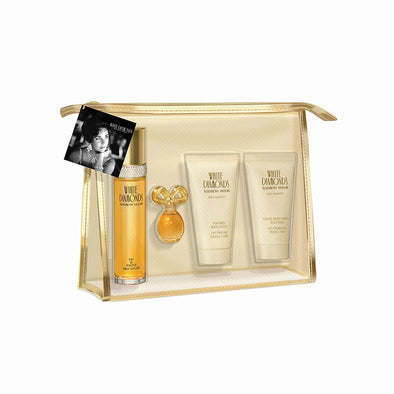 Elizabeth Taylor Elizabeth Taylor White Diamonds Women's Fragrance 4 Piece Gift Set, 1.7 Ounce Eau De Toilette Spray, 4 count