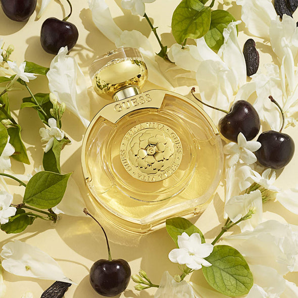 GUESS Fragrance Bella Vita Eau De Parfum Edp Spray Perfume for Women fluid_ounces, Gold, 1.7 Fl Oz