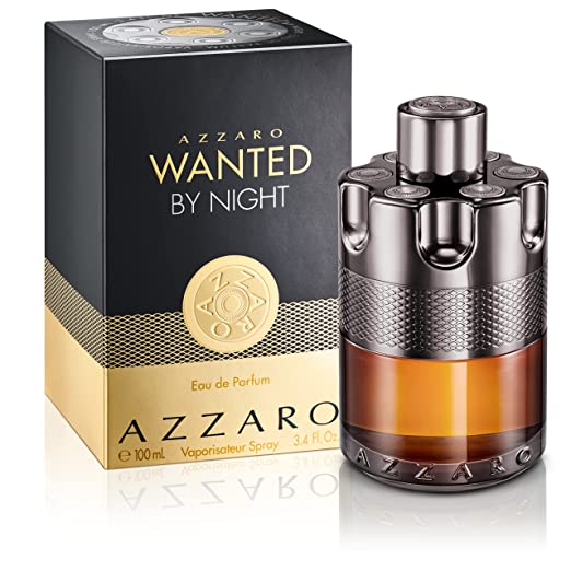 Azzaro Wanted by Night Smoky & Spicy Eau de Parfum – Cologne for Men