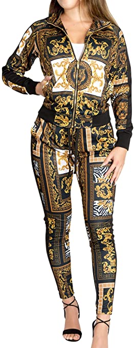 Victorious Women's 2 Piece Tracksuit Set - Long Sleeve Sweatshirts and Sweat Pants