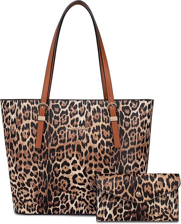 Tote Bag Purses and Handbag for Women Vegan Leather Shoulder Bags