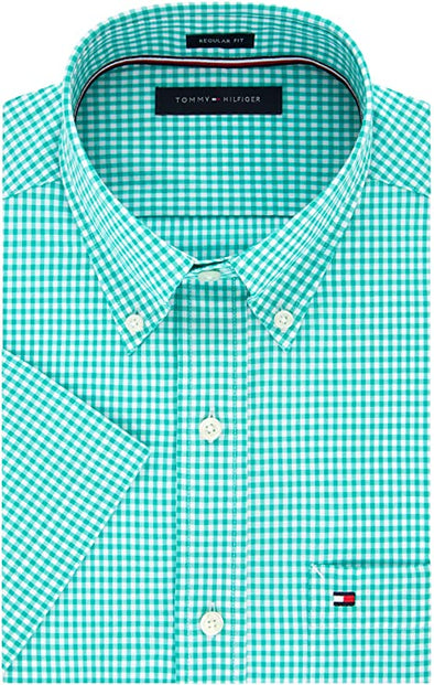 Tommy Hilfiger Men's Short Sleeve Button-Down Shirt