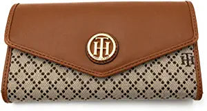 Tommy Hilfiger TH Logo Signature Wallet - Brown