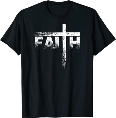 Christian Faith & Cross T-Shirt - Christian Faith T Shirts T-Shirt