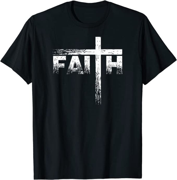 Christian Faith & Cross T-Shirt - Christian Faith T Shirts T-Shirt