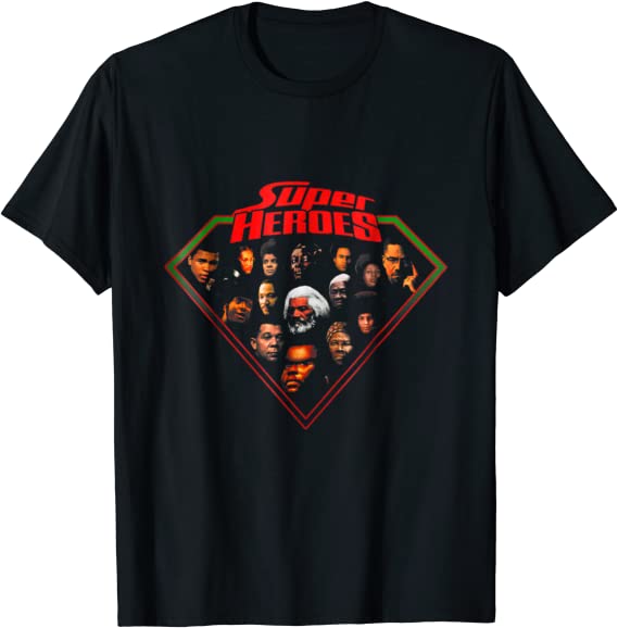 Black Superhero Special Power T-Shirt