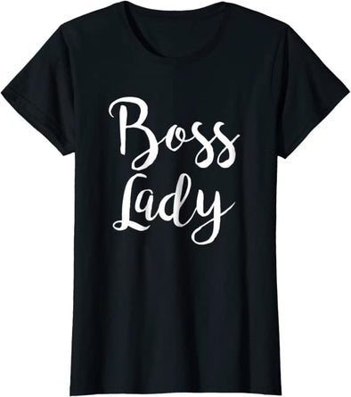 BOSS LADY WOMEN'S CUTE T-SHIRT