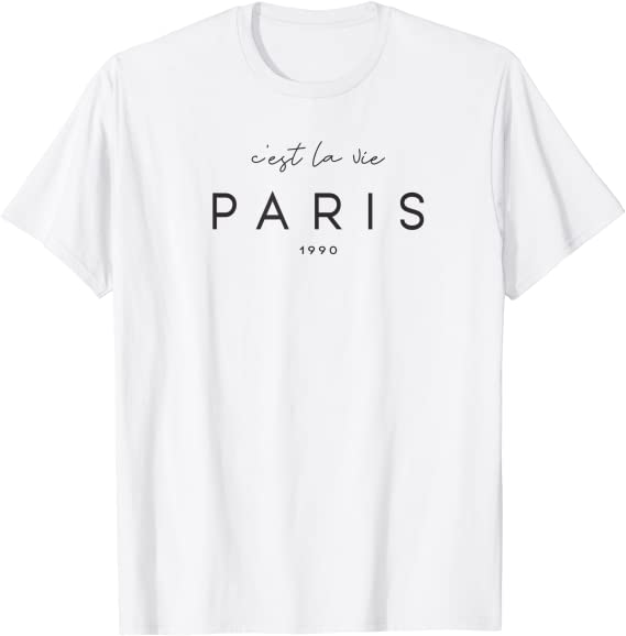 C'est LA Vie Paris T-shirt T-Shirt