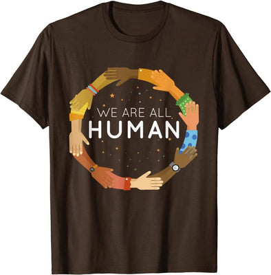Black History Month - We Are All Human - Black Is Beautiful T-Shirt