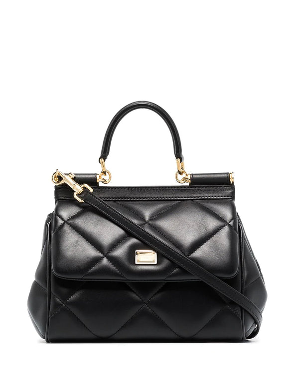 Dolce & Gabbana quilted Sicily tote bag