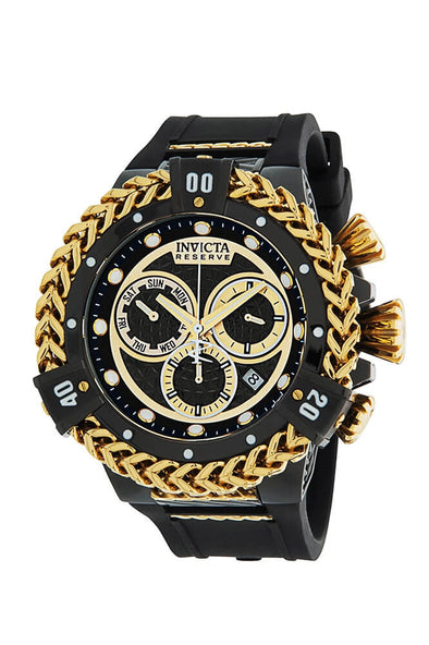 Invicta Reserve  Men's gold black Watch