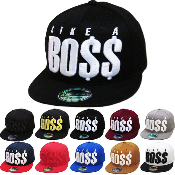 LIKE A BOSS SNAPBACK CAP