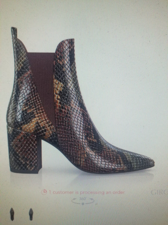 Everyday booties, heeled ankle boots for women.